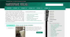 Desktop Screenshot of marterpfahlverlag.com